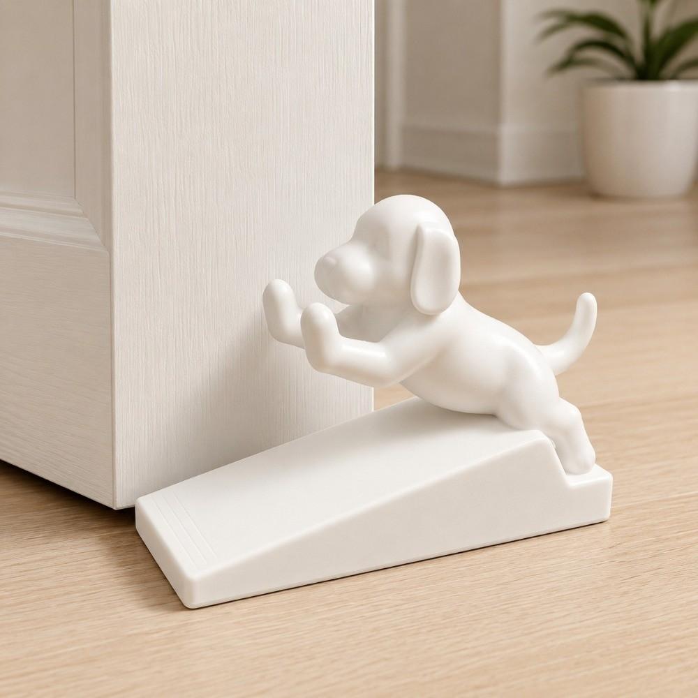 Noise-Reducing Dog-Shaped Door Wedge Non-Slip Cat Door Holder Cute Door Stop Wedge Home Decoration
