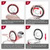 Cap Assembly for V7 V8 Sealing Ring Lid Dust Bin Dust Cup Bottom Cover