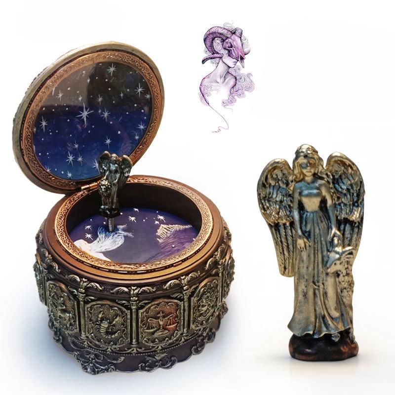 Carousel Music Box, Birthday Gift For The Twelve Zodiac Signs