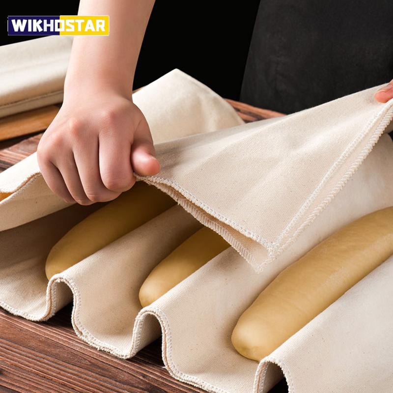 Linen Dough Fermented Cloth Dough Bakers Pans  Dough Couche Pastry Proofing Cloth Baking French Bread Kitchen Tools