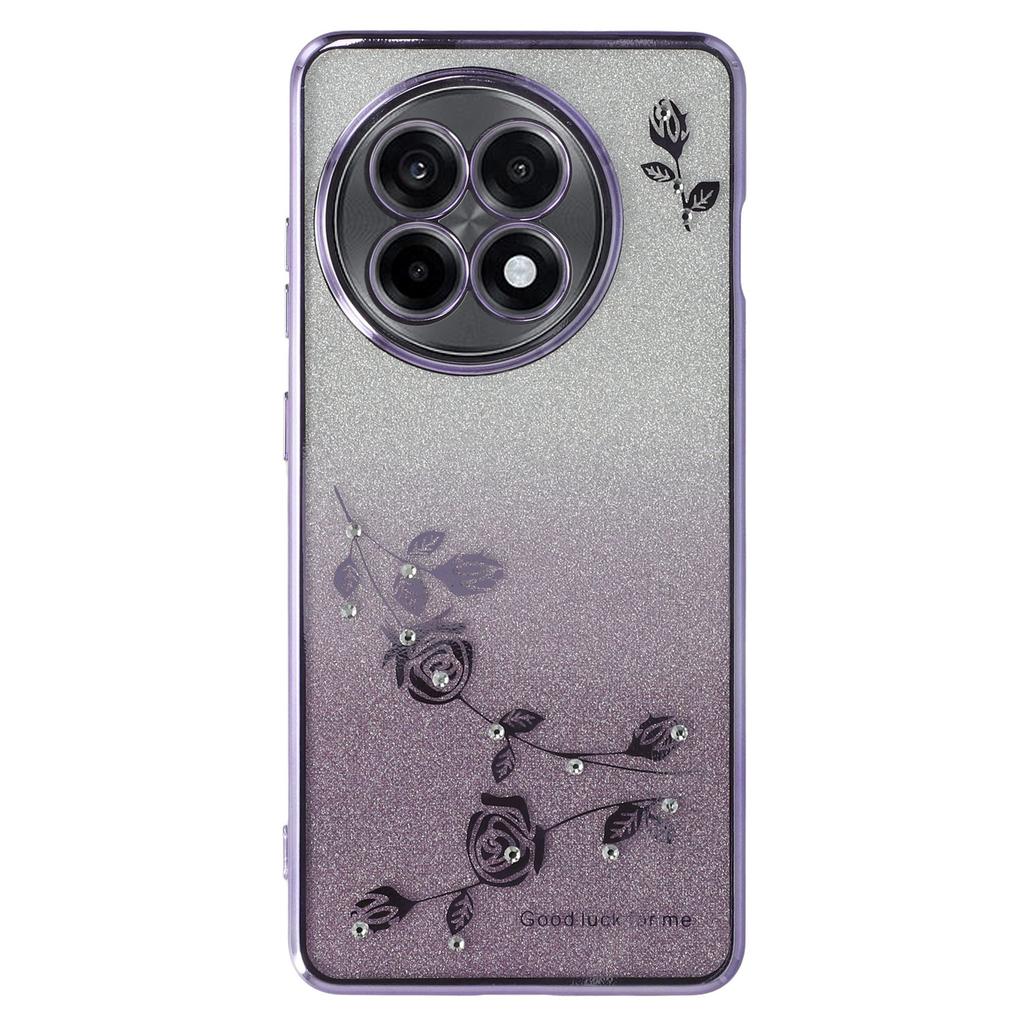 KADEM For OnePlus Ace 5 5G/13R 5G Case Flower TPU Flexible Gradient Phone Cover