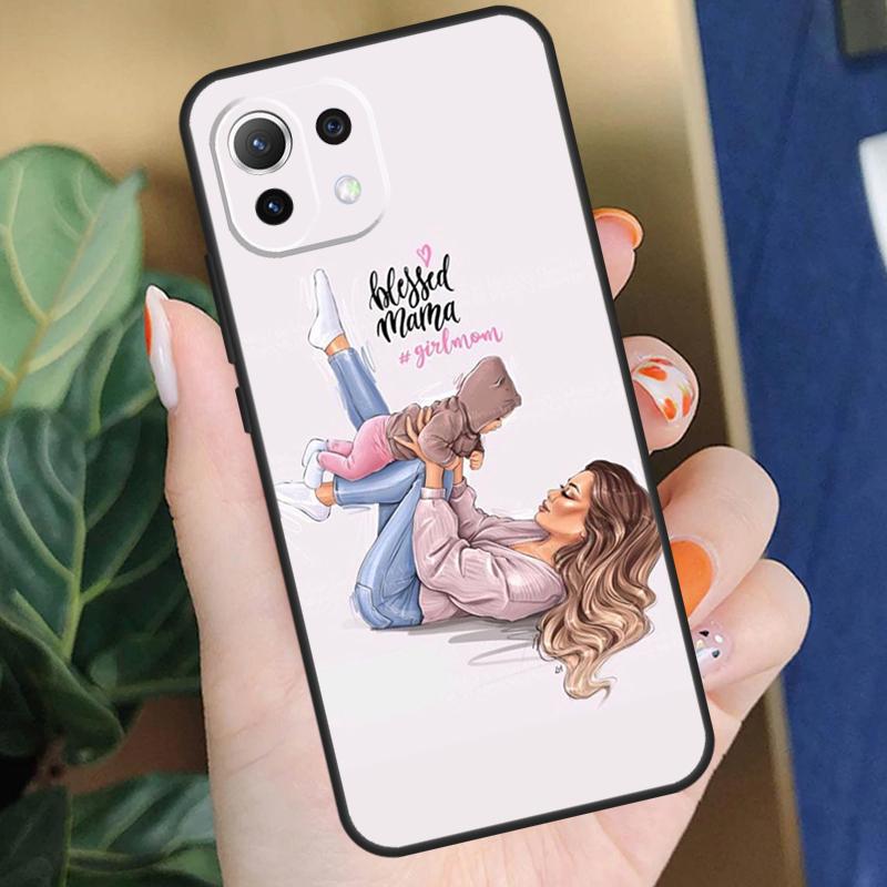 

Чехол для телефона Baby Mom Daughter Girl Son Dad для Xiaomi 15 14 Ultra 13T 14T 15T Pro 17 Pro Max POCO F8 F7 F5 F6 X5 X6 X7 Pro POCO F8 Pro