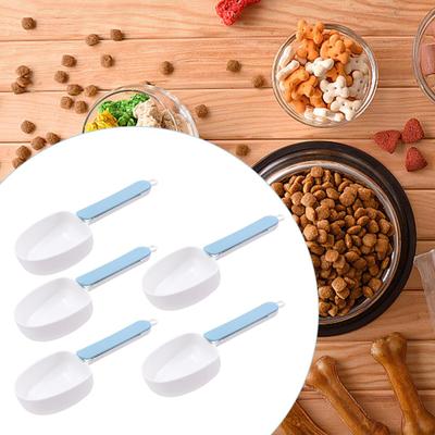 5 kusů krmiva pro domácí mazlíčky, mouky, rýže, odměrky na popcorn, pracího prášku pro psy a kočky