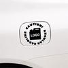 Car Tank Cover Sticker Daihatsu Fuel Lid Car Inlet Decal Waterproof Cool Heat