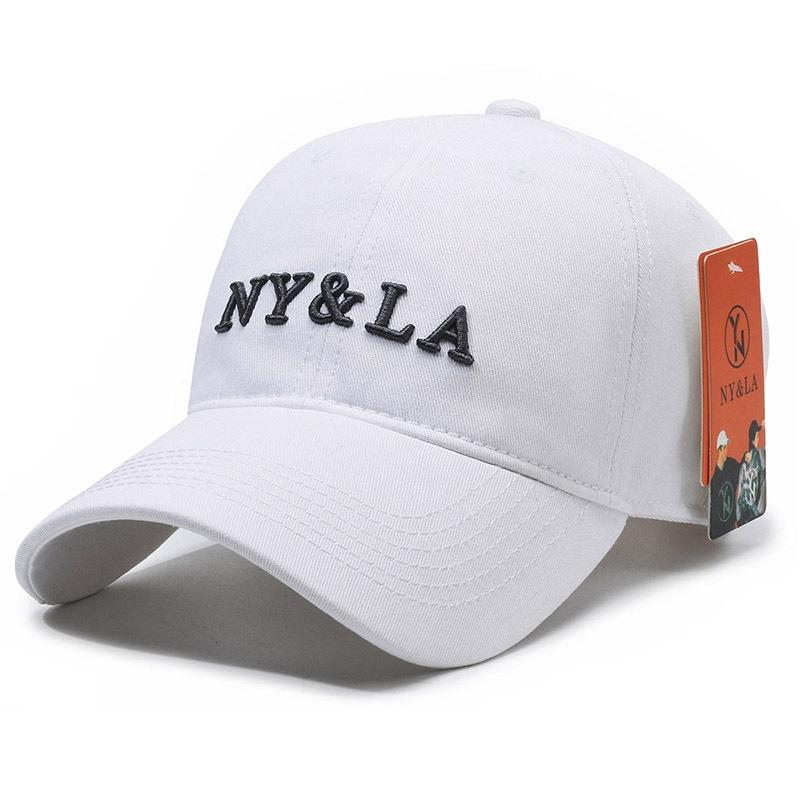 New Embroidery Ball Baseball Cap Sports Sunscreen Men's and Women's Sun Hats Breathable Versatile Casual Duck Tongue