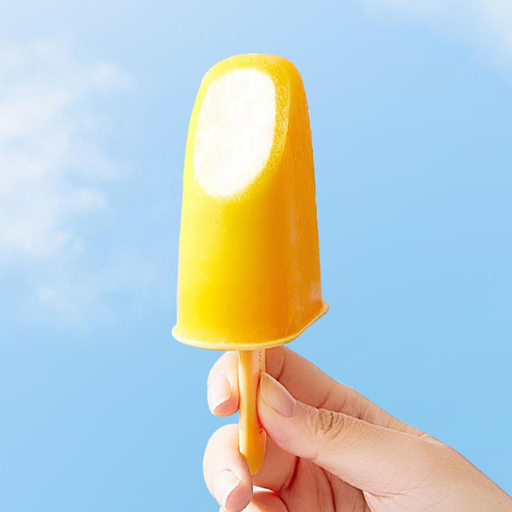 Ice Cream Maker Mold with Stick Food Grade Silicone Homemade Popsicles Mould Double Layer Ice Cubes Tray Kitchen Tool