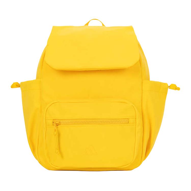 Adidas Fabric Backpack Unisex Yellow KX9604
