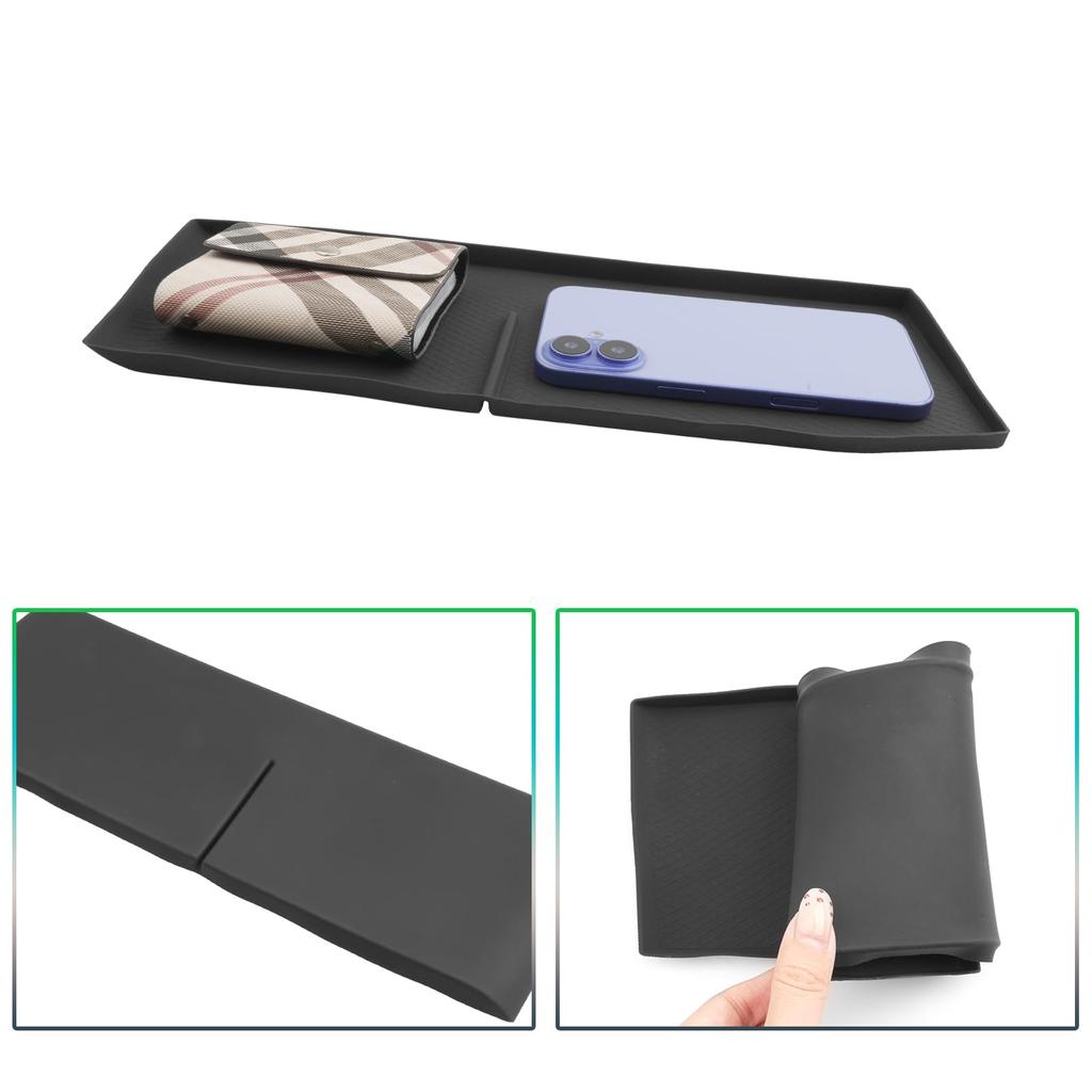 GAFAT Car Storage Box for Toyota Roomy Tank Passenger Seat Open Tray Dashboard Silicone Front Passenger Seat Storage Interior Accessories for Toyota