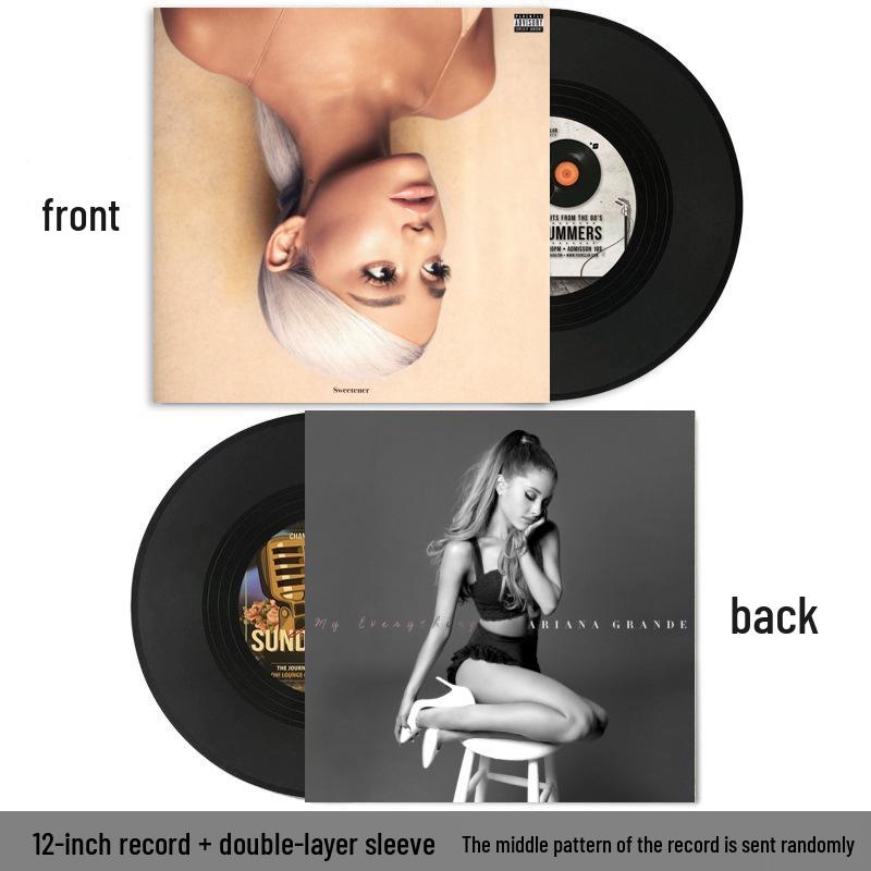 Modern Retro Music Theme Vinyl Record Poster - Wall Decoration