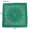 Printing Trendy Headwear Hair Accessories Wrist Cuff Hip Hop Headband Sports Headscarf Square Scarf Bandana