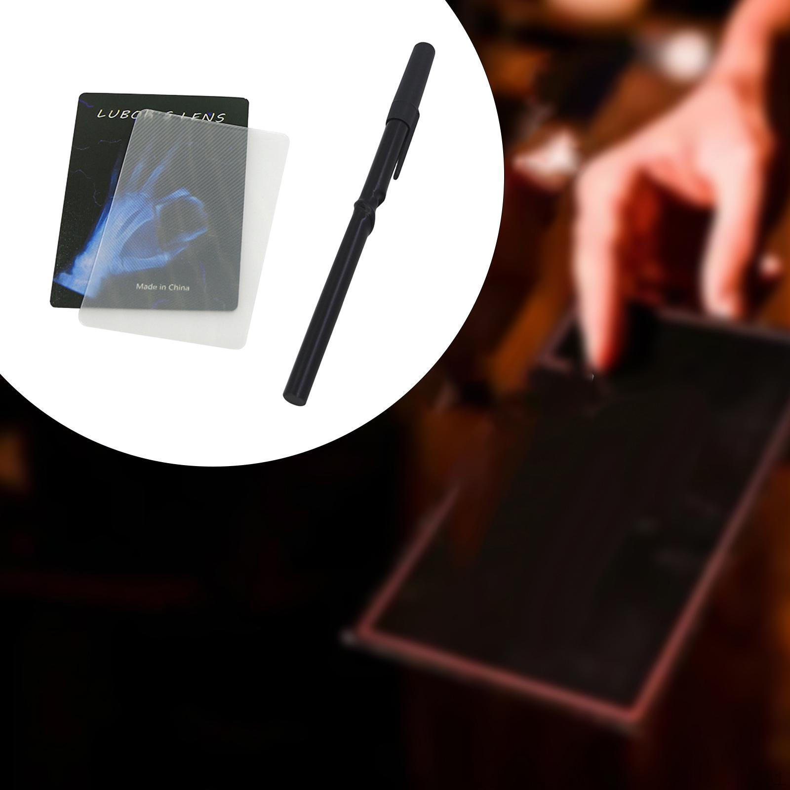 

Реквизит для крупного плана для начинающих магов Аксессуары Игра Подарок Игрушка Выступление With Pen and Card