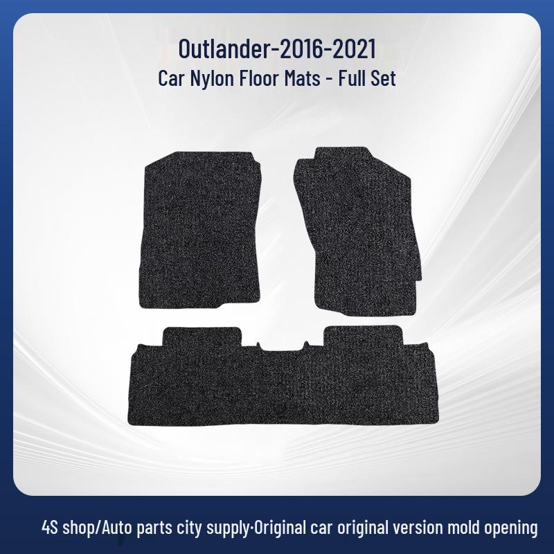 Nylon Floor Mats for GAC Mitsubishi Outlander 2016-2021 - Durable & Easy to Clean