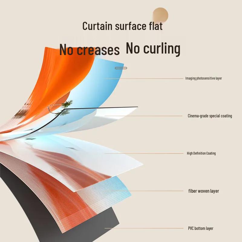 Manual Self-Locking Projector Screen