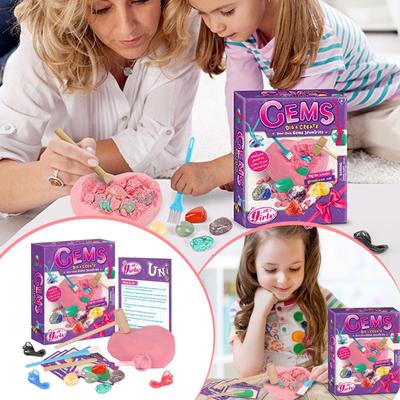 Schatz Geschenke Kinder Pädagogisches Spielzeug Handgemachte DIY Stein Edelstein Halskette Archäologische Ausgrabung Spielzeug