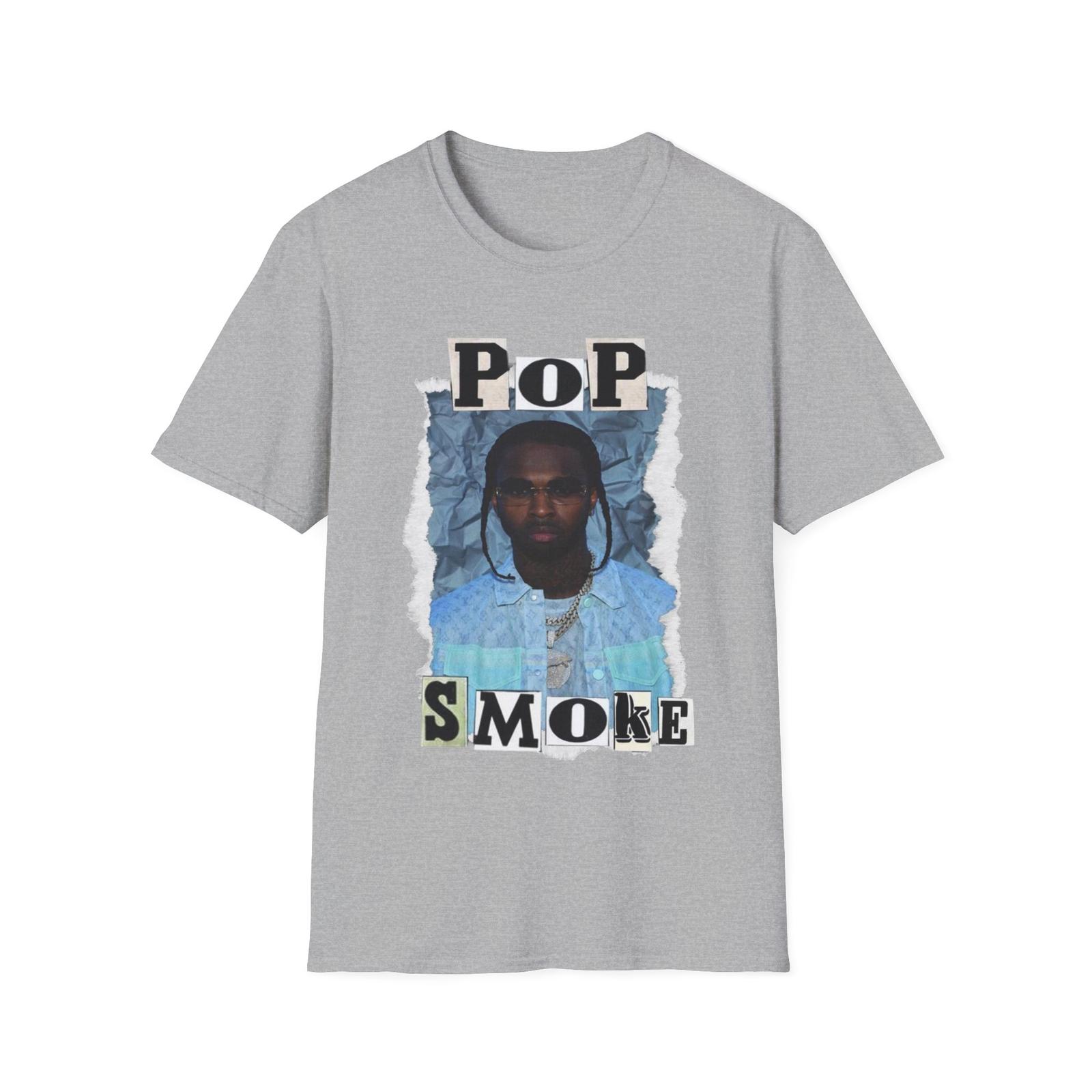 Pop Smoke T-Shirt, Pop Smoke Unisex T-Shirt, Rap Tee s L