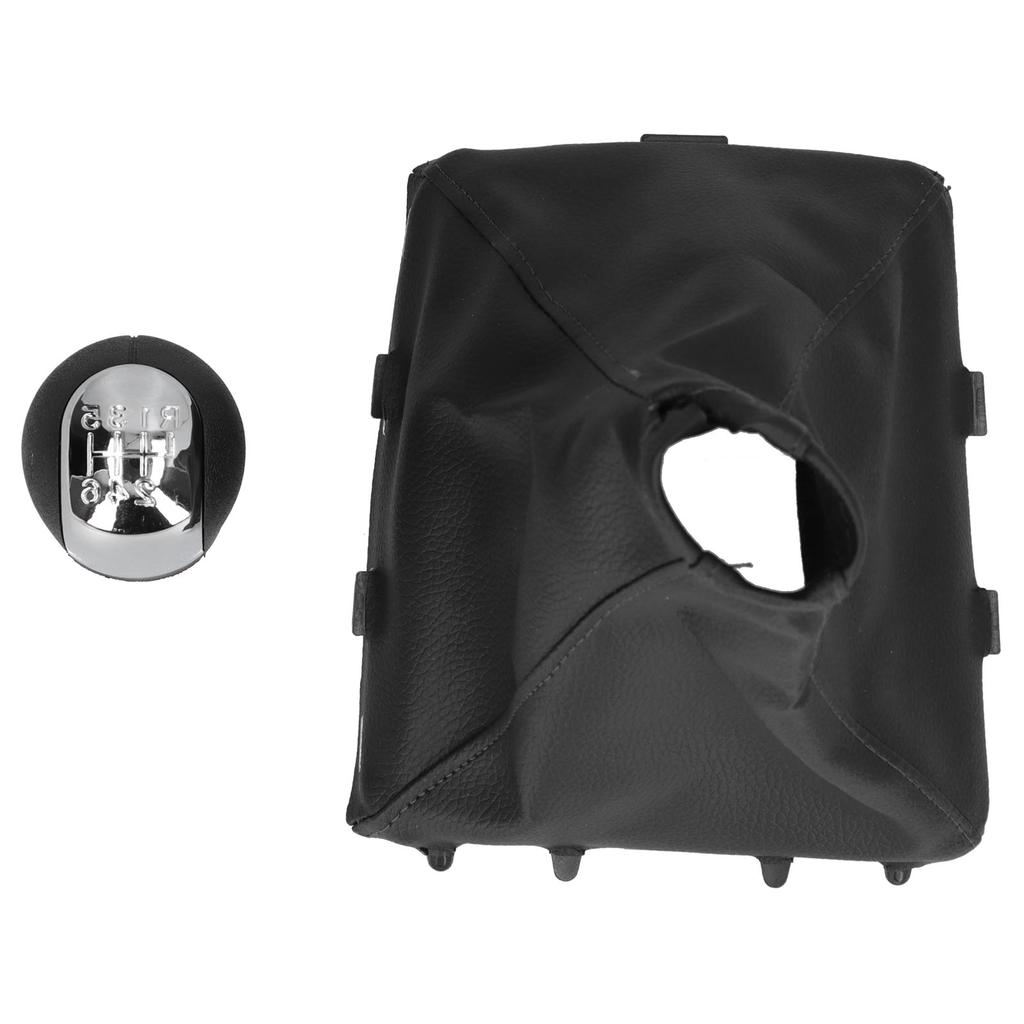 6 Speed Gear Shift Knob with Gaiter Fit for Opel Vauxhall Vectra C Vectra B Corsa Astra 2002‑2005