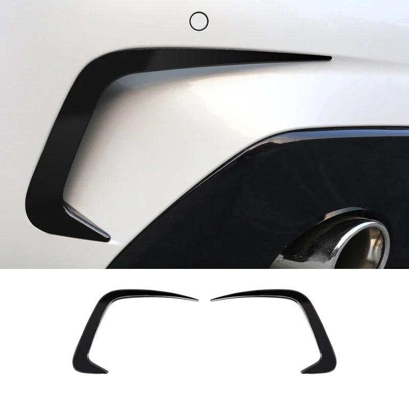 2Pcs Car Rear Exhaust Pipe Bar Diversion Air Blade Decorative Stickers Accessories For BMW 3 Series G20 318i 320i 330i -22