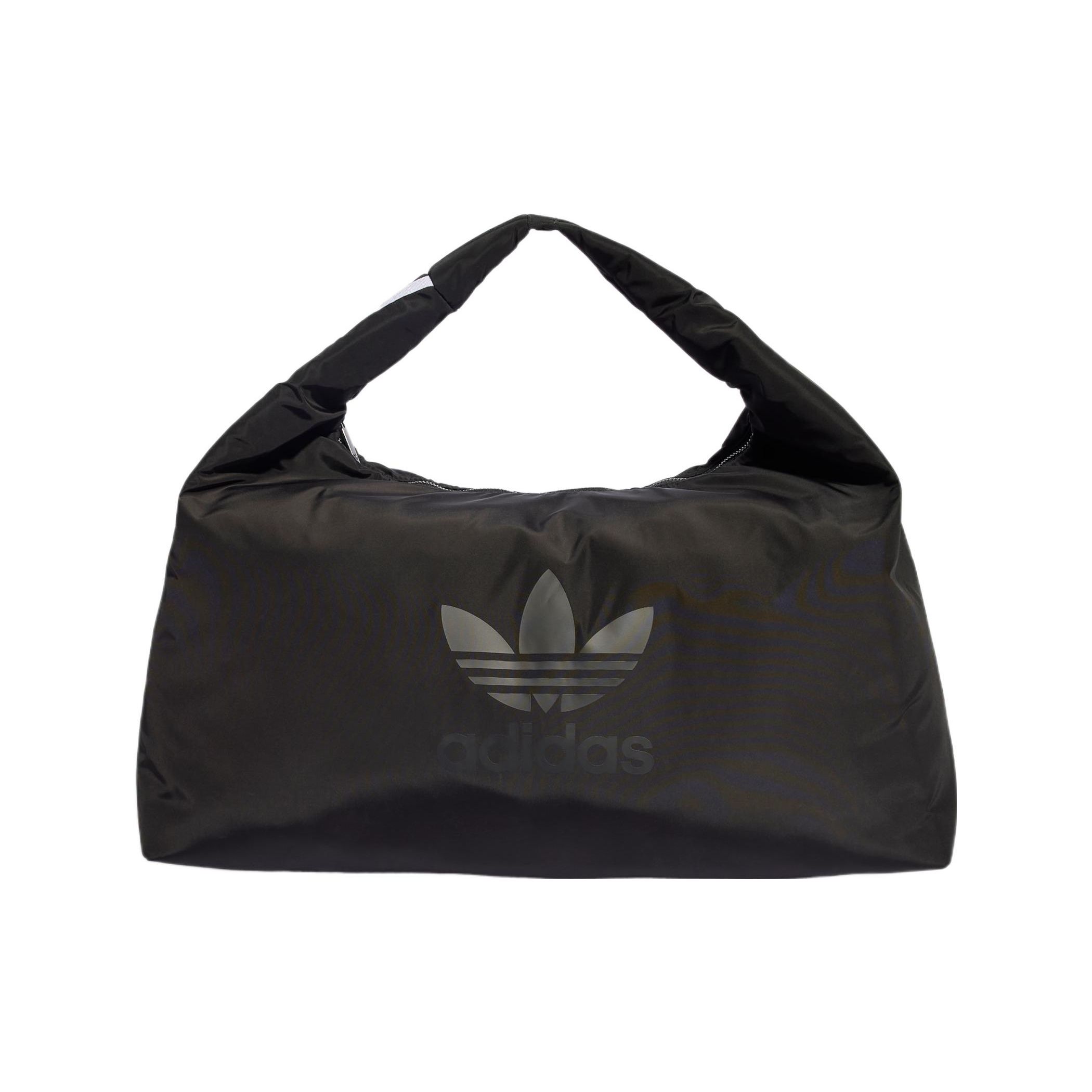 

Adidas Originals Always Original Съемный элемент с тремя полосками Твил из переработанного полиэстера Облачная сумка Спортивная сумка-тоут Сумка через плечо Обычная IC8349 Black