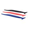 3Pcs Vehicle Stickers Vinyl Wrap Tool with 3 Micro Squeegees of Different Hardness Flexible Contoured Scraper for Seam Stuffing