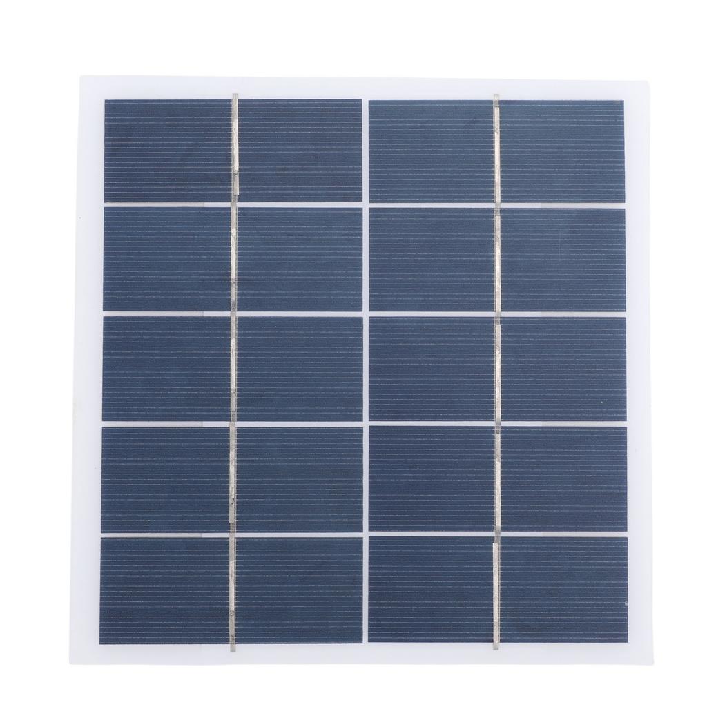 4W 5V Solar Panel Waterproofing Efficient Charging Polycrystalline Type C Solar Panel Charger for Lights Security