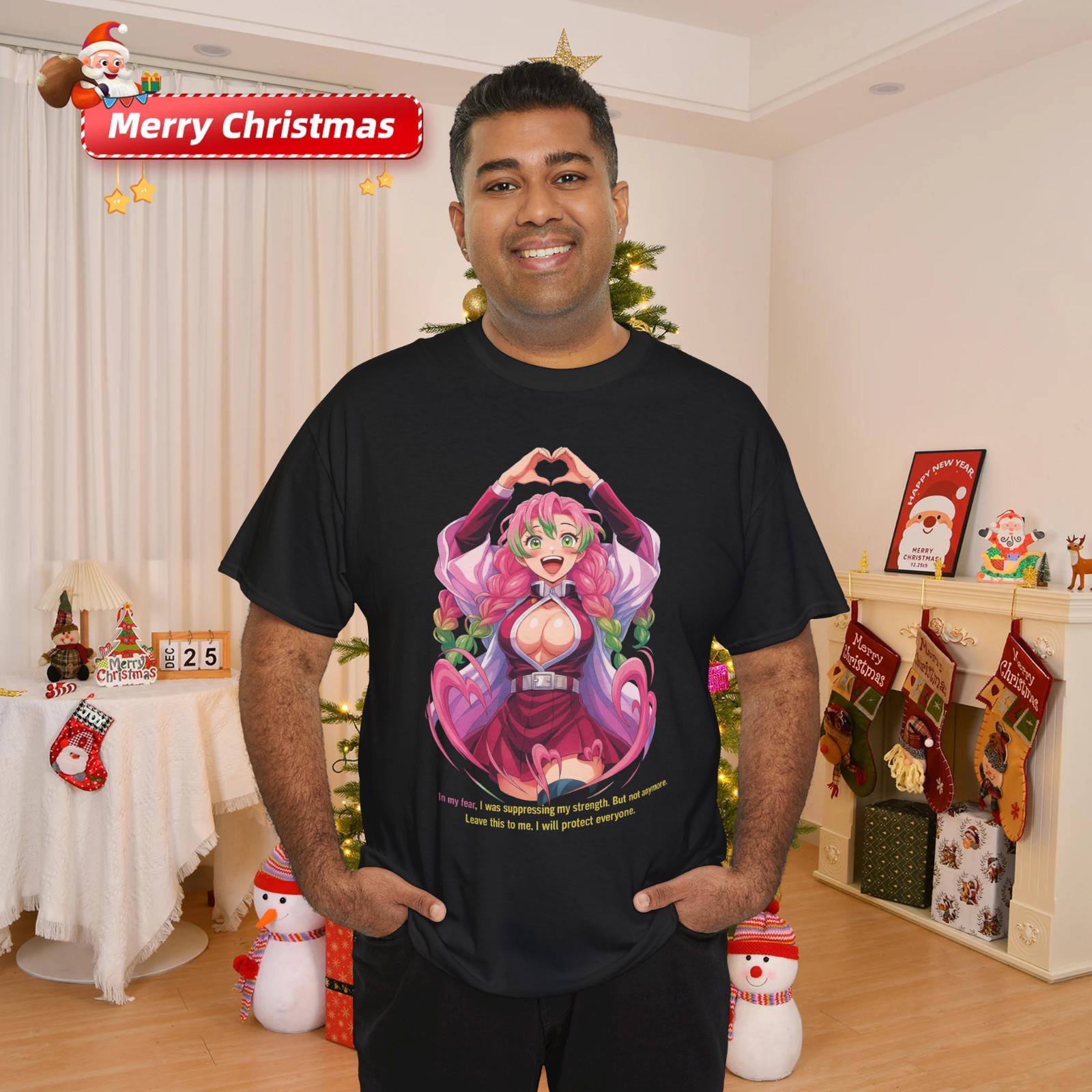 Heart Pose Demon Slayer Inspirational Unisex T-Shirt XXL