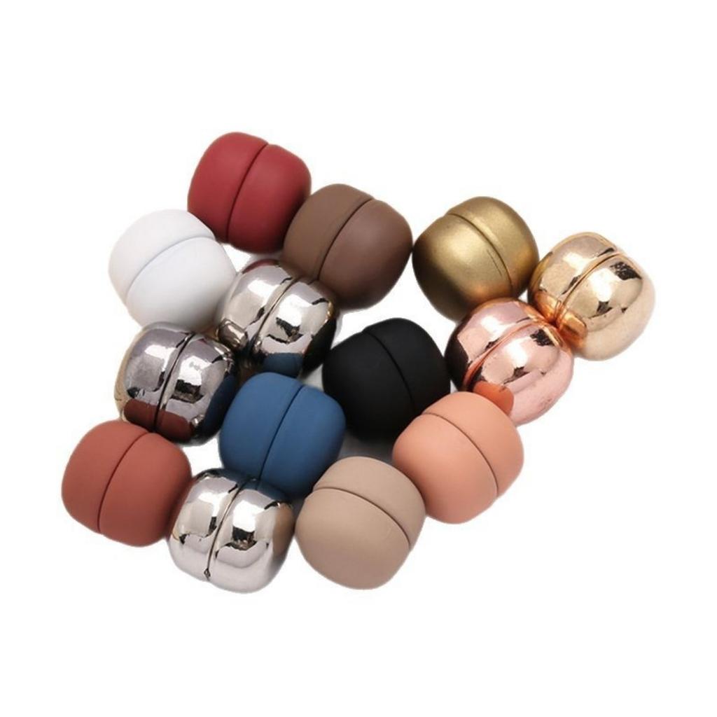 Clips Magnetic pentru Cămașă și Pantaloni, Clips Magnetic Compact Detașabil - Potrivit pentru Cămăși, Guler, Manșete, Eșarfe - Accesorii Decorative în Culori Mixte