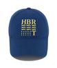 Hebeles Hbr American Flag Washed Ball Cap - Blue