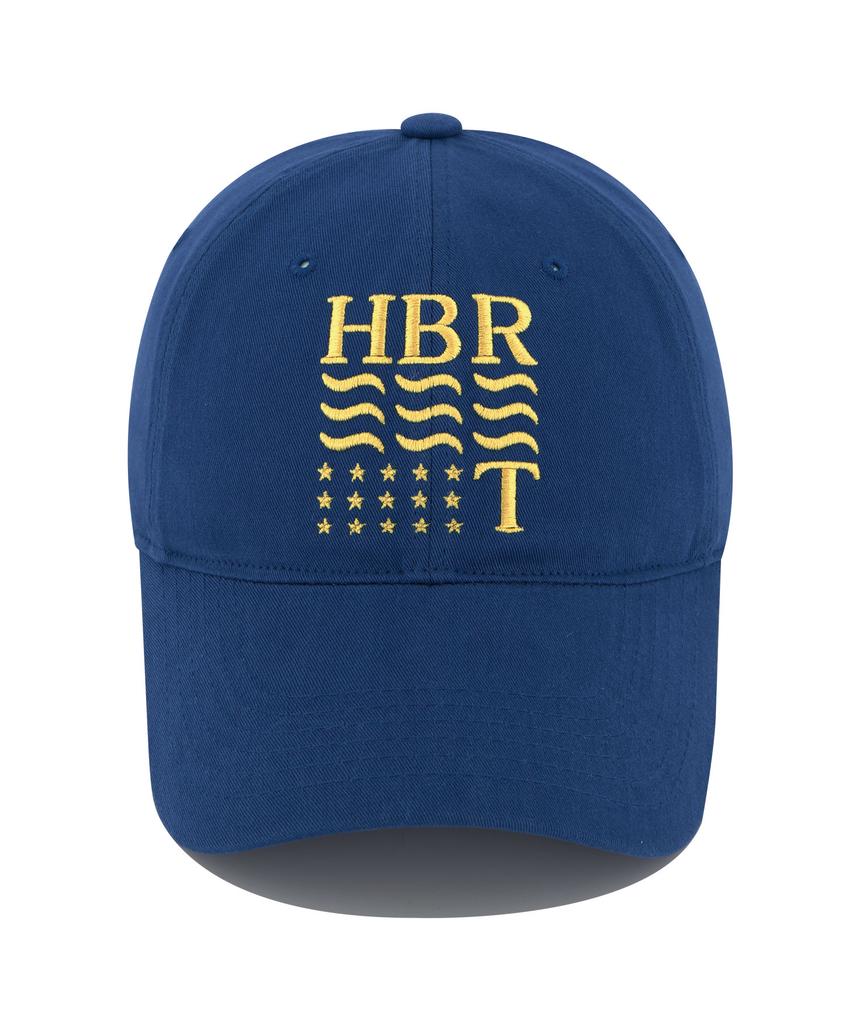Hebeles Hbr American Flag Washed Ball Cap - Blue