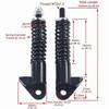 1 Pair Black Hydraulic Spring Shock Absorber Aluminum Hydraulic Front Shock Absorber  Electric Bike