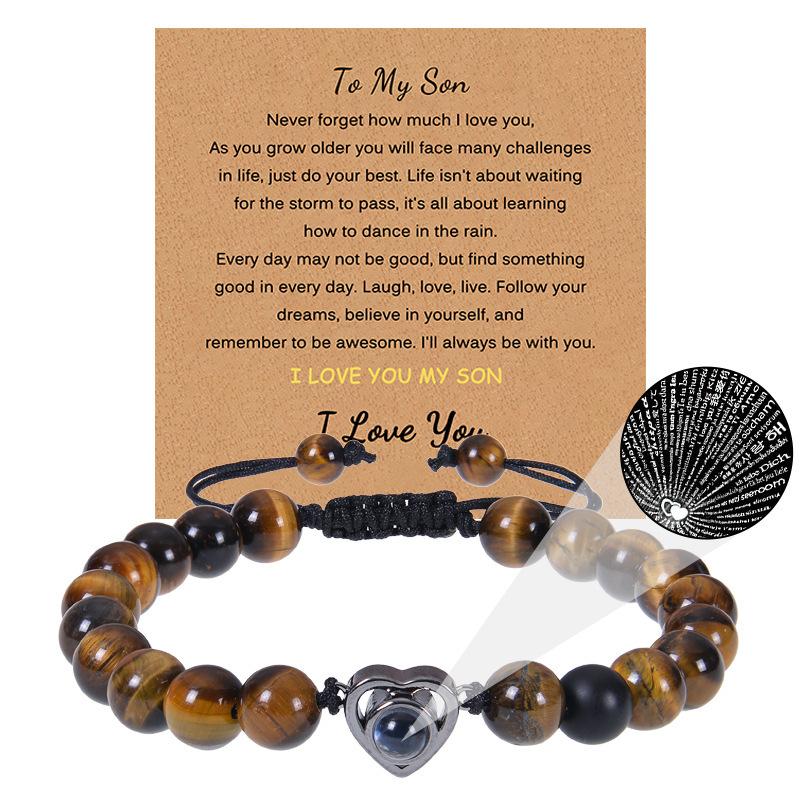 JYL TS Bracelet Eye  Double Layer Enhances Courage & Luck