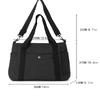 Large Capacity Crossbody Bag Casual Solid Color Messenger Shoulder Bag With Removable Strap Women'S  Tote Bag
