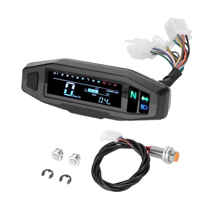 Universal Motorcycle Meter Tachometer with Backlight Repair Replace Modification
