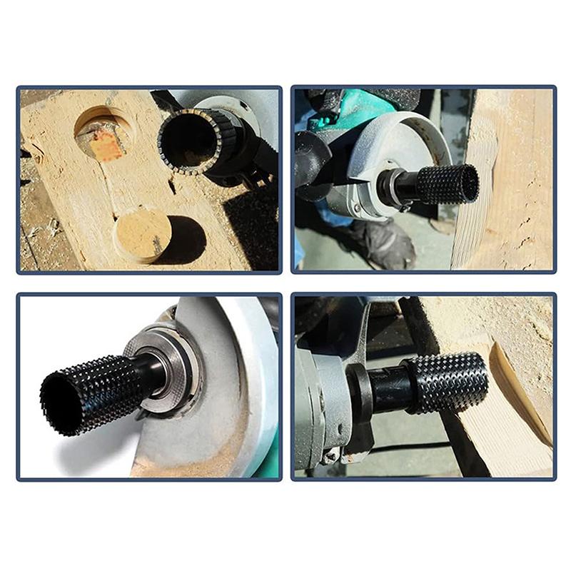 1/2Pcs Rotary Rasp For Angle Grinder 100/125 Type M10 M14 Wood Grinding Carving File Burr Sanding Disc Head