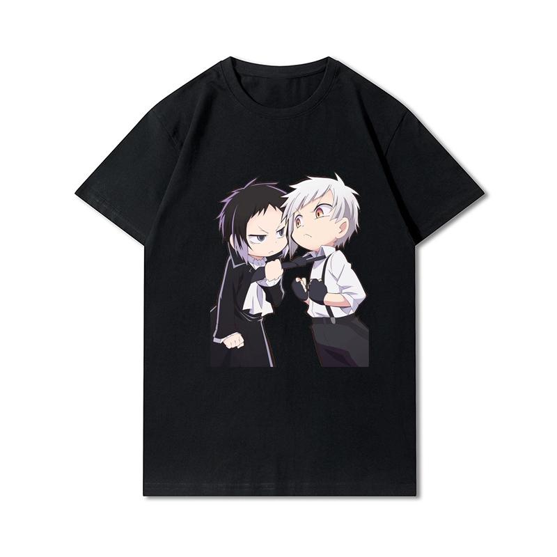 

Плюс размер S-5XL японского аниме Bungou Stray Dogs футболка для мужчин женщин Dazai Osamu Manga Harajuku футболка с рисунком летние топы футболки унисекс большого размера M