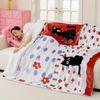 Dopamine Sofa Blanket Cartoon Print New Plush Thickened Heat Retention Warm Fine Soft Comfortable Winter Blanket Multi-Purpose