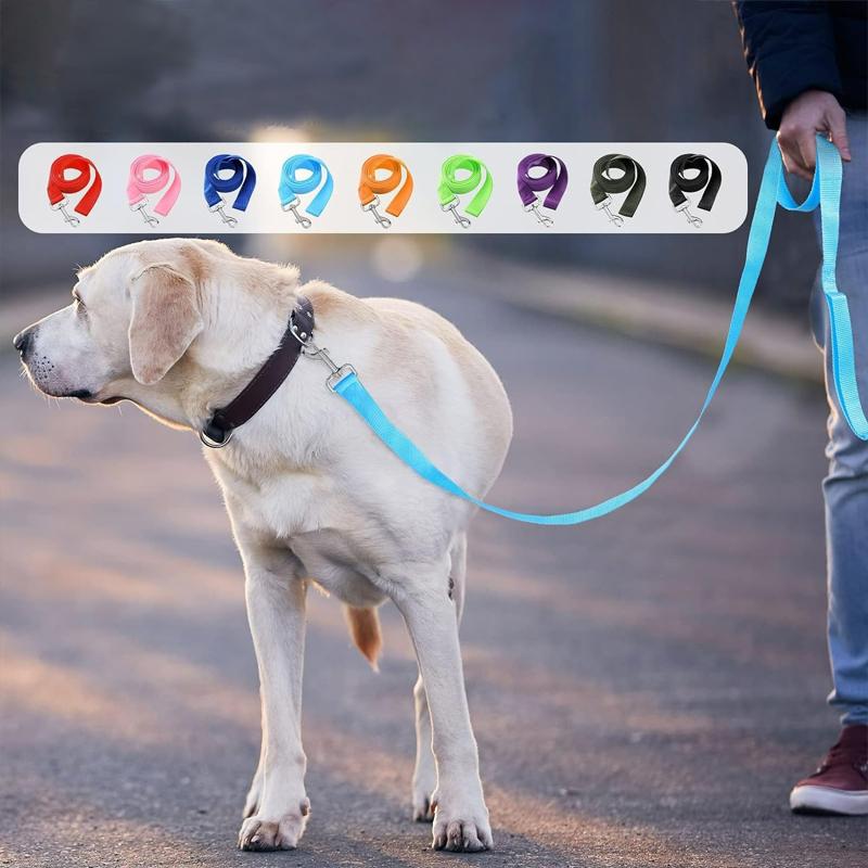 20m Long Rope Polypropylene Pet Small Big Dog Walking Solid Color Pet Leash Traction Rope Strong Polypropylene Fiber Leashes