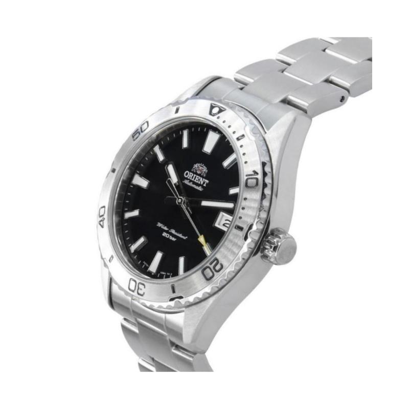 Orient Unisex Mechanische Schwarze Uhr RA-AC0Q01B30B