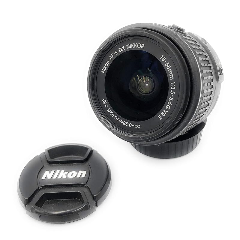 

Nikon standard zoom lens AF-S DX NIKKOR 18-55mm f/3.5-5.6G VR II For Nikon DX format only