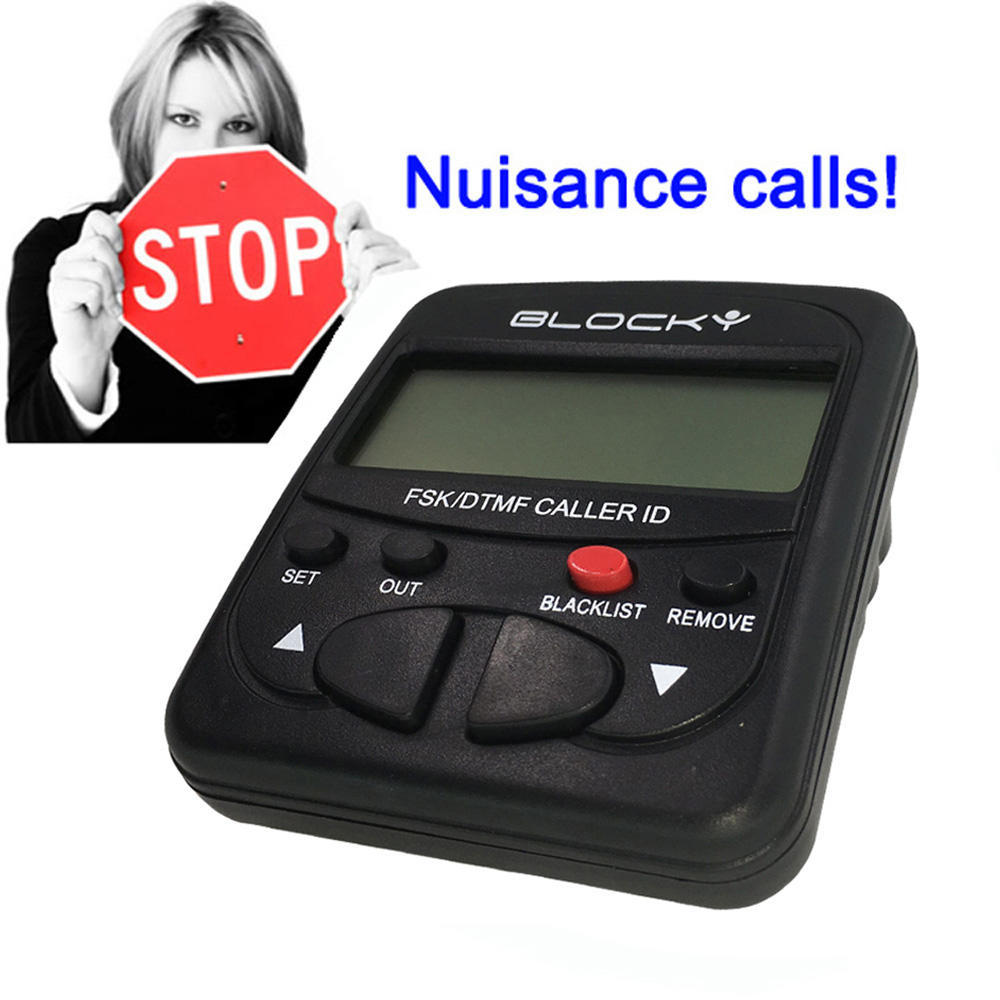 2000 Number Call Blocker Landline Call Blocker With LCD Display - Auto ...