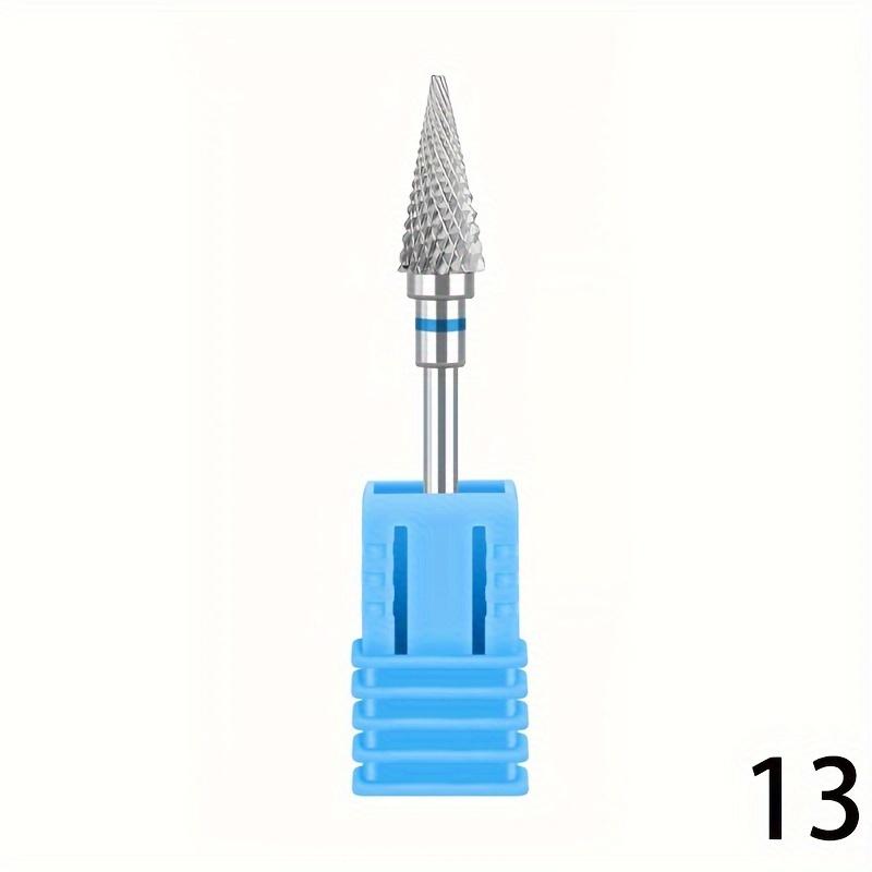 1 Pc Tungsten Carbid Nail Drill Bits Electric Manicure Drill Accessory Milling Cutters for Nail Gel Polish Remover Nail Tools