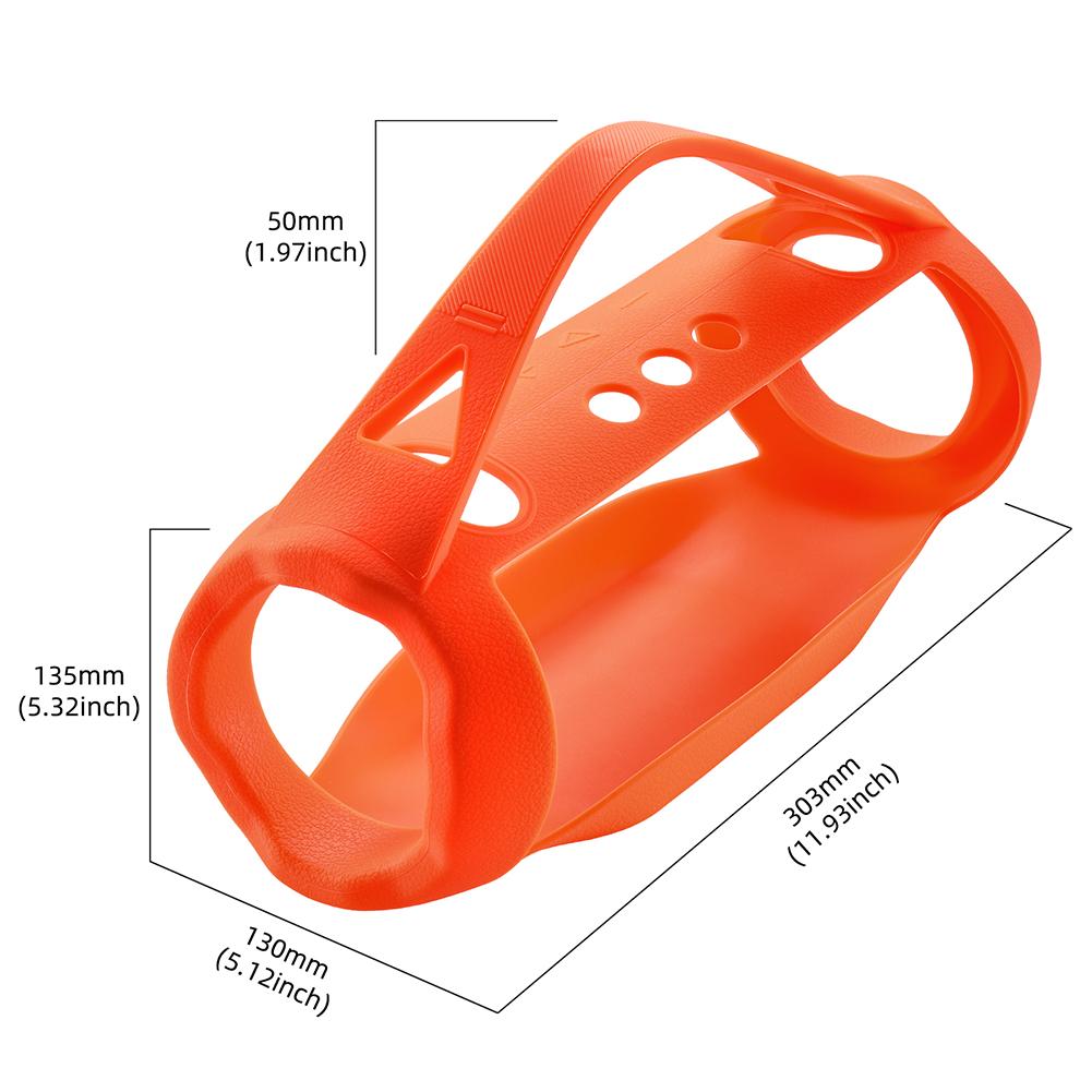 Silicone Cover Case Shockproof Silicone Carrying Case with Handle Portable Travel Case for JBL Xtreme 4 Portable BT Speaker