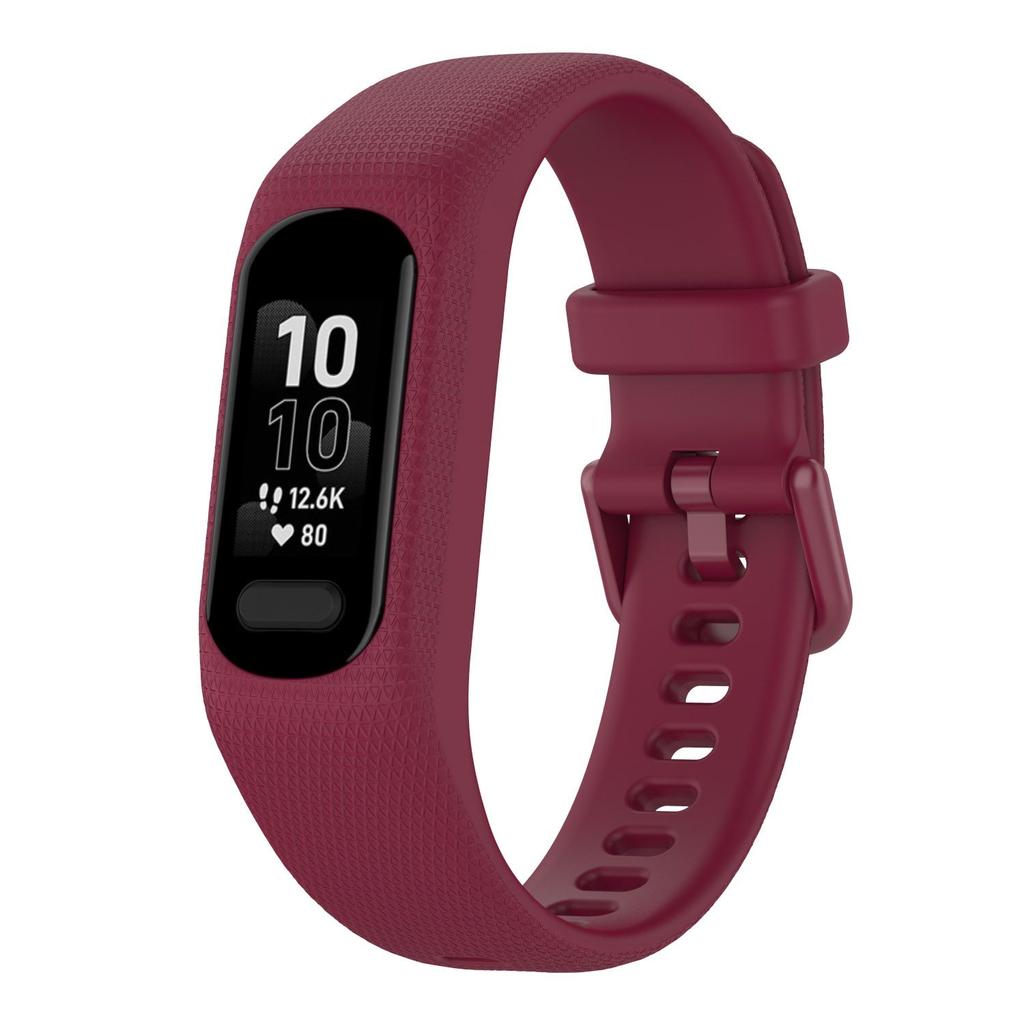 Fashion Replacement Bracelet Wrist Watchband Sport Wristband Silicone Strap Metal Buckle Watch Band