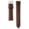 [Seiko Watch] Genuine Leather Strap Buffalo Grain Oil Matte, Width 20mm, Buckle Width 18mm, Dark Brown RS16C20DBN, Burnt Sienna, Width 20mm