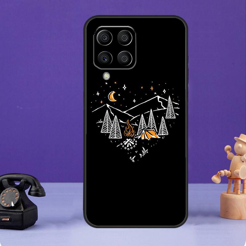 Nature Camping Art Case For Samsung Galaxy M55 M21 M31 M51 M12 M32 M52 M20 M13 M23 M33 M53 M14 M34 M54 M30s