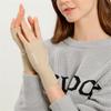 Women Thick Warmth Knitted Gloves Plush Fingerless Mittens Half-finger