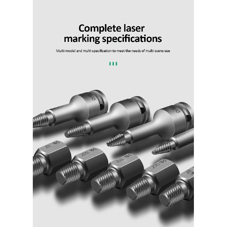 Universal Damaged Screw Extractor Easy Out Bolt Extractor Set Bolt Stud Remover Tool Drill Set Broken Speed Out Bolt Extractor