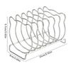 Toast Holder Rack Stainless Steel Cooking Rack Versatile Use As Toast Stand Bread Rack For Baking Grid Pizza Plate Grill Pot