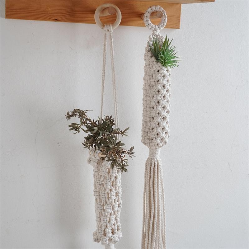 Plant Hanger Hanging Air Pineapples Plant Holder Wall Plant Flower Handmade Basket Display Stand Home Decorations