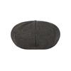 VARZAR VA Studded Octagonal Wool Beret Gray