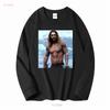 HOT Jason Momoa Classic T Shirt Size S 5XL Best  Vintage Washed Comfortable Stretched Soft Streetwear Slightly Fashion